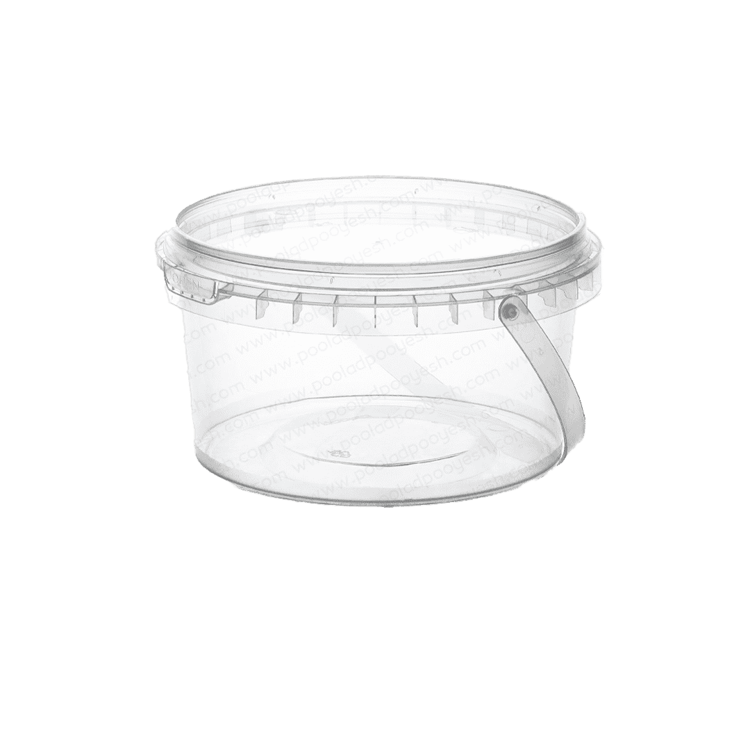 ظرف ماکروویوی گرد 550 سی سی پولاد پویش